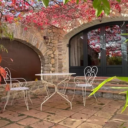 L'amourier En Cevennes, Romantiques Avec Jacuzzi Privatif Ou Baignoire Ronde Terrazzo فندق مبيت وإفطار
