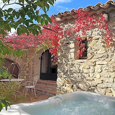 L'amourier En Cevennes, Romantiques Avec Jacuzzi Privatif Ou Baignoire Ronde Terrazzo فندق مبيت وإفطار 4*
